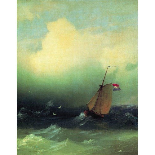 Storm at sea 1847