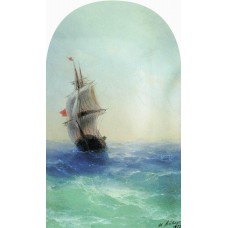 Stormy sea 1872