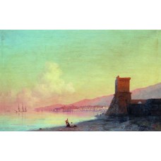 Sunrise in feodosia 1852