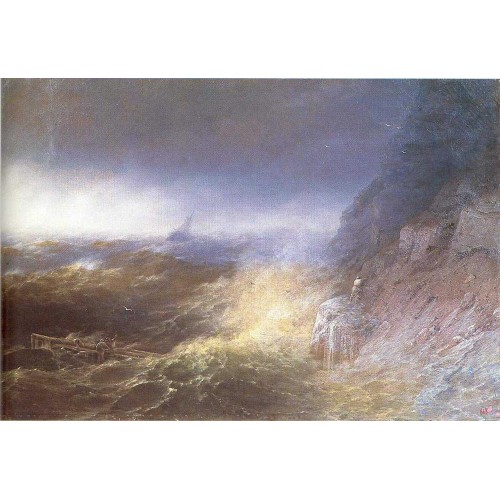 Tempest on the black sea 1875