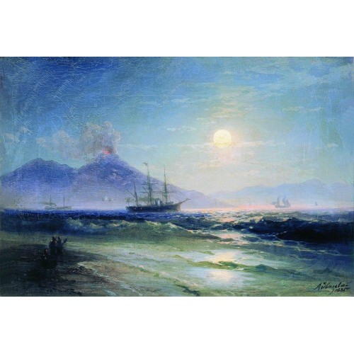 The bay of naples at night 1895