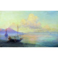 The bay of naples in the morning 1893