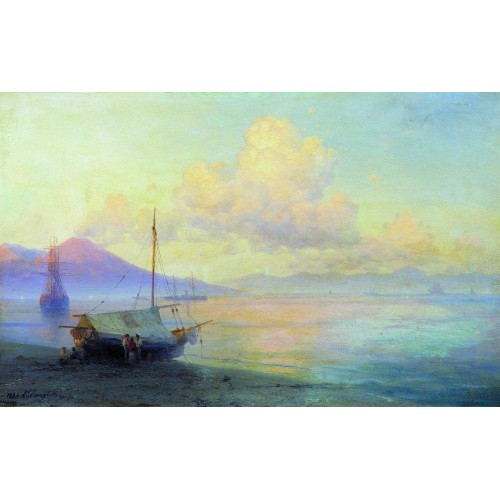 The bay of naples in the morning 1893