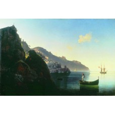 The coast at amalfi 1841