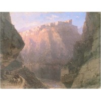 The daryal canyon 1855