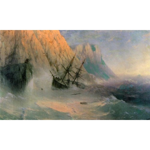 The shipwreck 1875