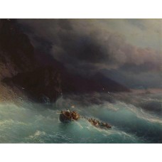 The shipwreck on black sea 1873