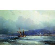 Trebizond from the sea 1856