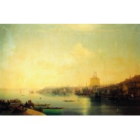 View of constantinople 1849