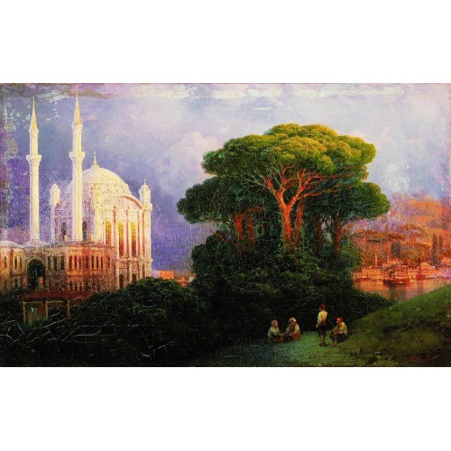 View of constantinople 1851