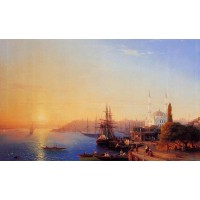 View of constantinople and the bosporus