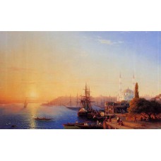 View of constantinople and the bosporus
