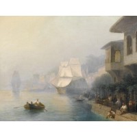 View of the bosporus 1878