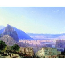 View of tiflis 1868