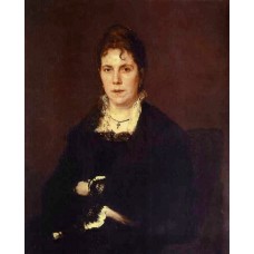 Portrait of Sophia Kramskaya the Artist's Wife
