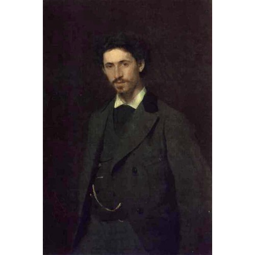 Portrait of the Artist Ilya Repin