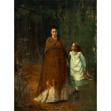 Portrait of the Artist's Wife and Daughter