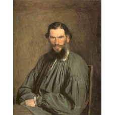 Portrait of the Writer Leo Tolstoy