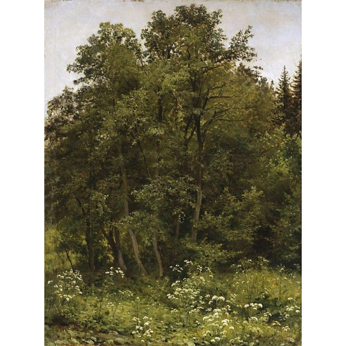 At the edge of the forest 1885