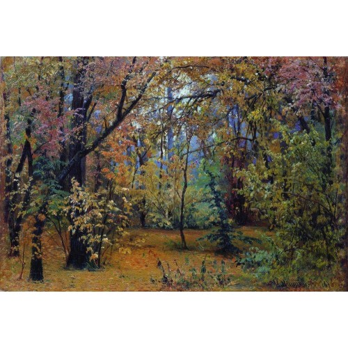 Autumn forest 1876