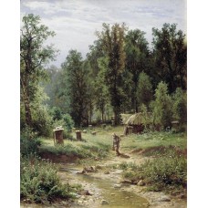 Bee families in the forest 1876