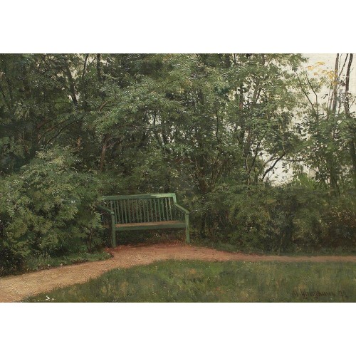 Bench at the mall 1872