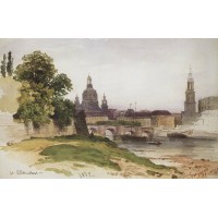 Dresden bridge of august 1862