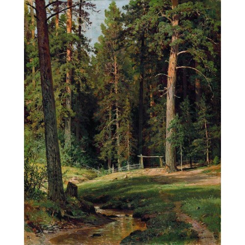 Edge of the forest 1884