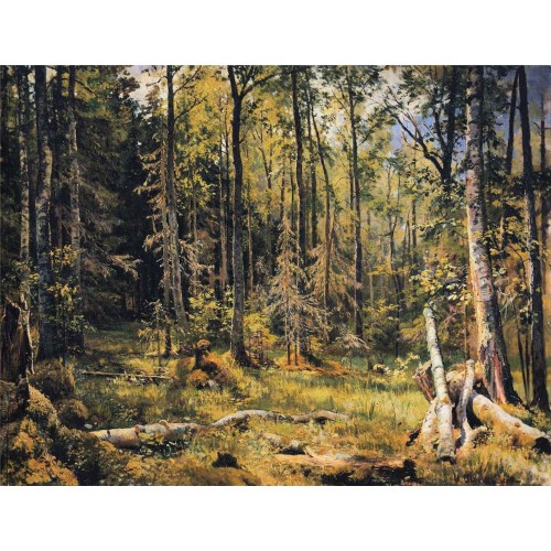 Mixed forest shmetsk near narva 1888