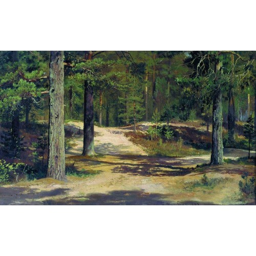 Pine forest 1889 1