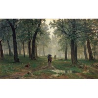 Rain in the oak forest 1891