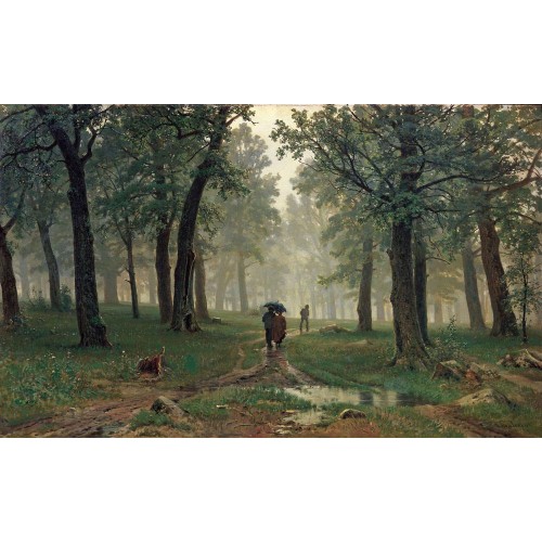 Rain in the oak forest 1891