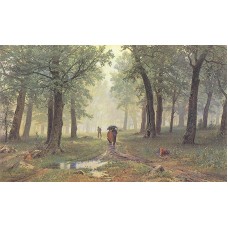 Rain in the oak grove 1891