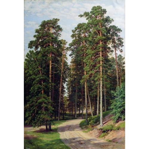 The sun in the forest 1895