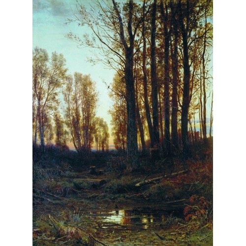 Twilight after sunset 1874