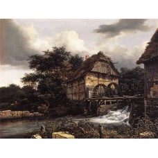 Two Water Mills and an Open Sluice