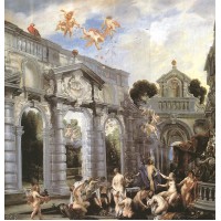 Nymphs at the Fountain of Love