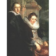 Portrait of a Young Married Couple