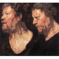 Studies of the Head of Abraham Grapheus