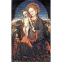 Madonna and Child Adored by Lionello d'Este