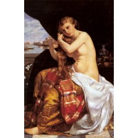 Venetian Lady at Her Toilette