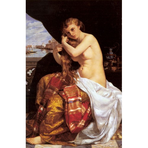 Venetian Lady at Her Toilette