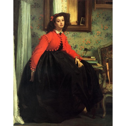 Young Girl in Red Jacket
