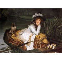 Young Lady in a Boat