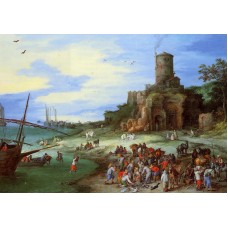 Coastal Landscape with the Tomb of Scipion