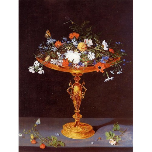 Tazza with Flowers
