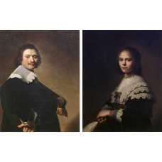 Portrait of a Man and Portrait of a Woman