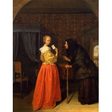 Bathsheba Receiving David's Letter