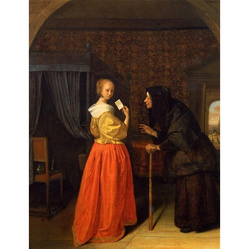 Bathsheba Receiving David's Letter