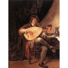 Self Portrait as a Lutenist